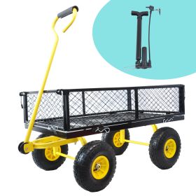 Wagon Cart Garden cart trucks make it easier to transport firewood