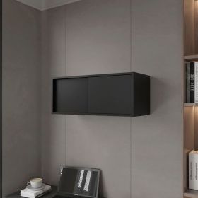 Wall Cabinet Bliss, Office, Black