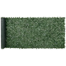 VEVOR Ivy Privacy Fence, 59 x 158in Artificial Green Wall Screen, Greenery Ivy Fence w/ Mesh Cloth Backing and Strengthened Joint