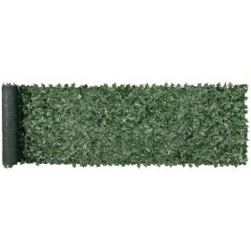 VEVOR Ivy Privacy Fence, 39 x 158in Artificial Green Wall Screen, Greenery Ivy Fence with Mesh Cloth Backing and Strengthened Joint