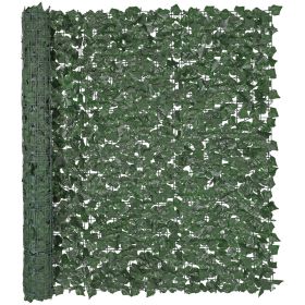 VEVOR Ivy Privacy Fence, 59 x 98 in Artificial Green Wall Screen, Greenery Ivy Fence with Strengthened Joint