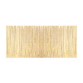 VEVOR Natural Bamboo Slat Screening Privacy Bamboo Slat Fence 3 ft H x 19.6 ft L